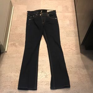 Rag and bone stilleto blue jeans